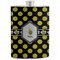 Bee & Polka Dots Stainless Steel Flask (Personalized)