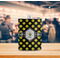 Bee & Polka Dots Stainless Steel Flask - LIFESTYLE 2