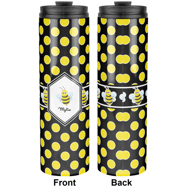 Bee & Polka Dots Stainless Steel Tumbler 20 Oz - Approval