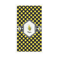 Bee & Polka Dots Guest Towels - Full Color - Standard (Personalized)