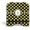 Bee & Polka Dots Stylized Tablet Stand - Front without iPad