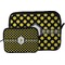Bee & Polka Dots Tablet Sleeve (Size Comparison)