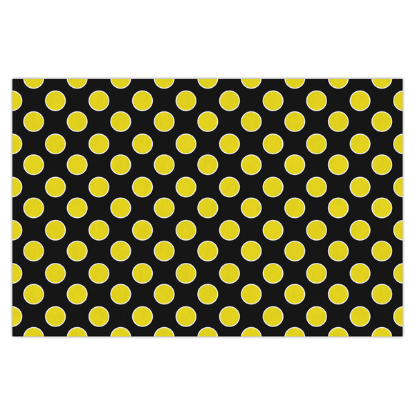 Custom Bee & Polka Dots Tissue Paper Sheets - X-Large - Heavyweight