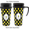 Bee & Polka Dots Travel Mugs - with & without Handle