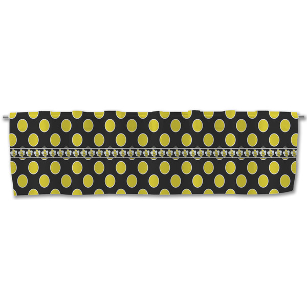 Bee & Polka Dots Valance - Front