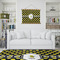 Bee & Polka Dots Wall Hanging Tapestry - IN CONTEXT