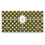 Bee & Polka Dots Wall Mounted Coat Rack (Personalized)
