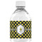 Bee & Polka Dots Water Bottle Label - Single Front