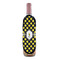 Bee & Polka Dots Wine Bottle Apron - IN CONTEXT