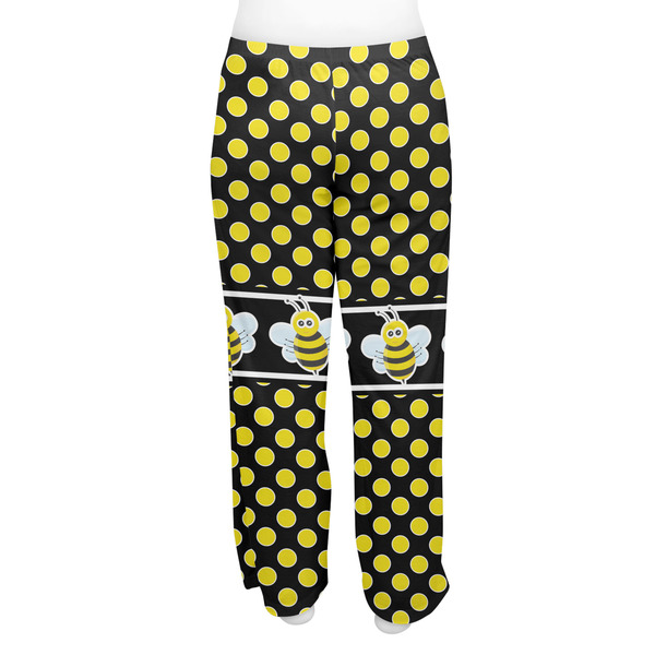 Bee & Polka Dots Women's Pj on model - Back