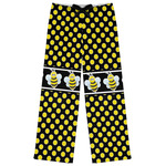 Bee & Polka Dots Womens Pajama Pants - 2XL