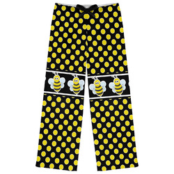 Bee & Polka Dots Womens Pajama Pants - XL