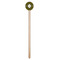 Bee & Polka Dots Wooden 7.5" Stir Stick - Round - Single Stick