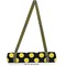 Bee & Polka Dots Yoga Mat Strap With Full Yoga Mat Design
