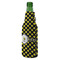 Bee & Polka Dots Zipper Bottle Cooler - ANGLE (bottle)
