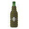 Bee & Polka Dots Zipper Bottle Cooler - FRONT (bottle)
