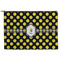 Bee & Polka Dots Zipper Pouch Large (Front)