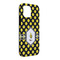 Bee & Polka Dots iPhone Case - Rubber Lined - iPhone 13 Pro Max (Personalized)