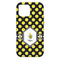 Bee & Polka Dots iPhone 13 Pro Max Tough Case - Back
