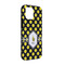 Bee & Polka Dots iPhone Case - Rubber Lined - iPhone 13 Pro (Personalized)