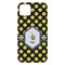 Bee & Polka Dots iPhone 14 Plus Case - Back