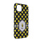 Bee & Polka Dots iPhone 14 Pro Tough Case - Angle