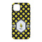 Bee & Polka Dots iPhone 14 Pro Tough Case - Back