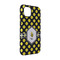 Bee & Polka Dots iPhone Case - Rubber Lined - iPhone 14 (Personalized)