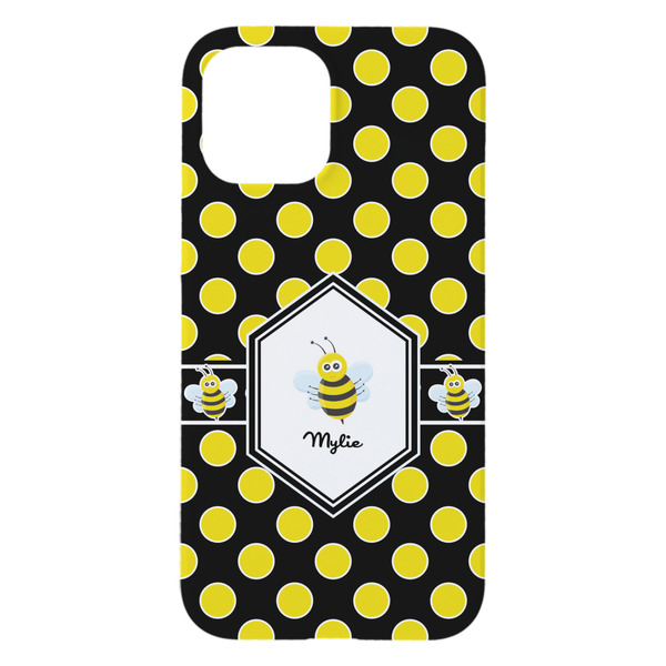 Bee & Polka Dots iPhone 15 Plus Case - Back