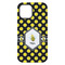 Bee & Polka Dots iPhone 15 Plus Tough Case - Back