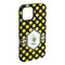 Bee & Polka Dots iPhone 15 Pro Max Tough Case - Angle