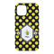 Bee & Polka Dots iPhone 15 Pro Tough Case - Back