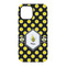 Bee & Polka Dots iPhone 15 Tough Case - Back