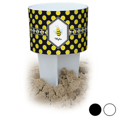 Bee & Polka Dots Beach Spiker Drink Holder (Personalized)