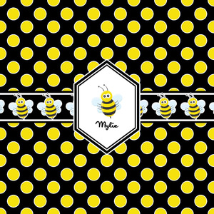 Bee & Polka Dots