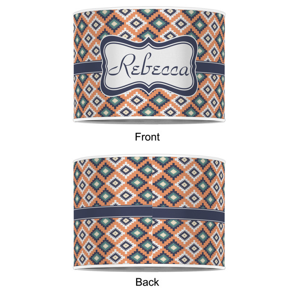 Tribal 12" Drum Lampshade - APPROVAL (Poly Film)