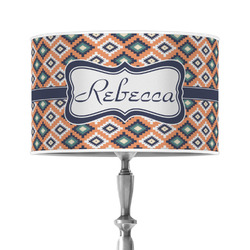 Tribal 12" Drum Lamp Shade - Poly-film (Personalized)