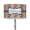 Tribal 12" Drum Lampshade - ON STAND (Poly Film)