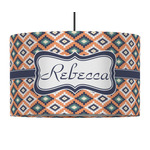 Tribal 12" Drum Pendant Lamp - Fabric (Personalized)