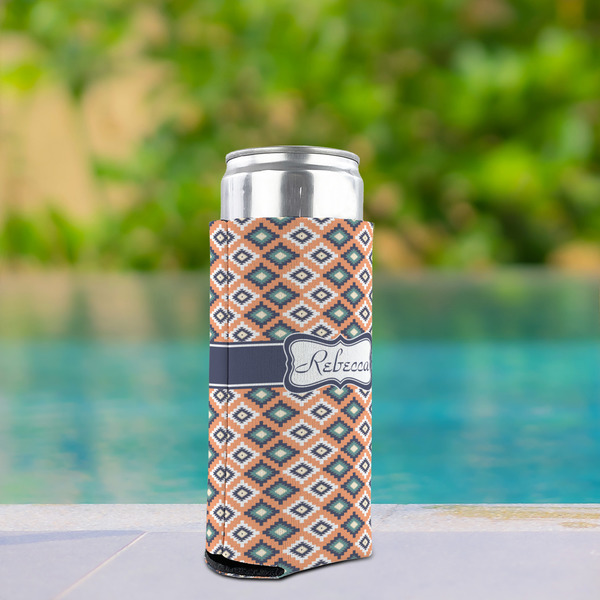 Tribal Can Cooler - Tall 12oz - In Context