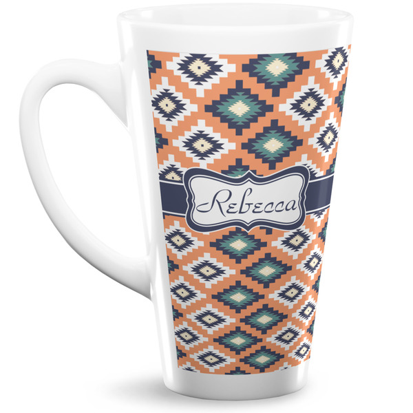 Custom Tribal 16 Oz Latte Mug (Personalized)