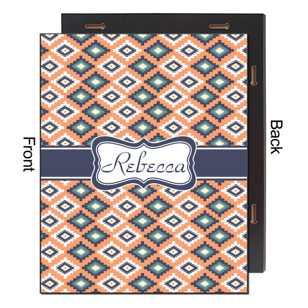 Tribal 16x20 Wood Print - Front & Back View