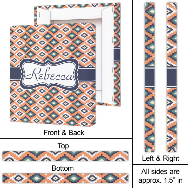 Tribal 20x24 - Canvas Print - Approval