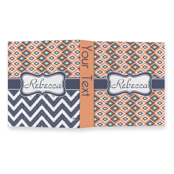 Tribal 3 Ring Binders - Full Wrap - 1" - OPEN OUTSIDE