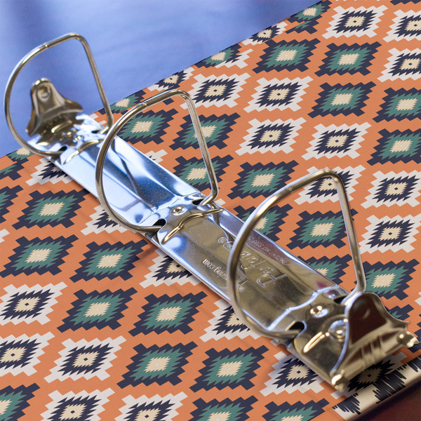 Tribal 3 Ring Binders - Full Wrap - 2" - DETAIL