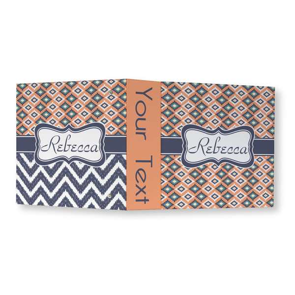 Tribal 3 Ring Binders - Full Wrap - 3" - OPEN OUTSIDE