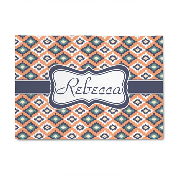Custom Tribal 4' x 6' Patio Rug (Personalized)