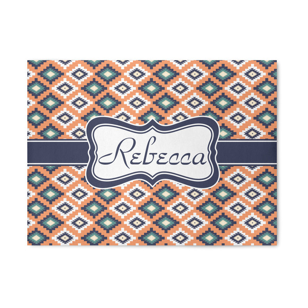 Custom Tribal 5' x 7' Patio Rug (Personalized)