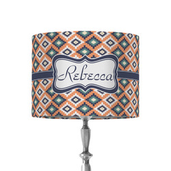 Tribal 8" Drum Lamp Shade - Fabric (Personalized)