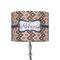 Tribal 8" Drum Lampshade - ON STAND (Fabric)